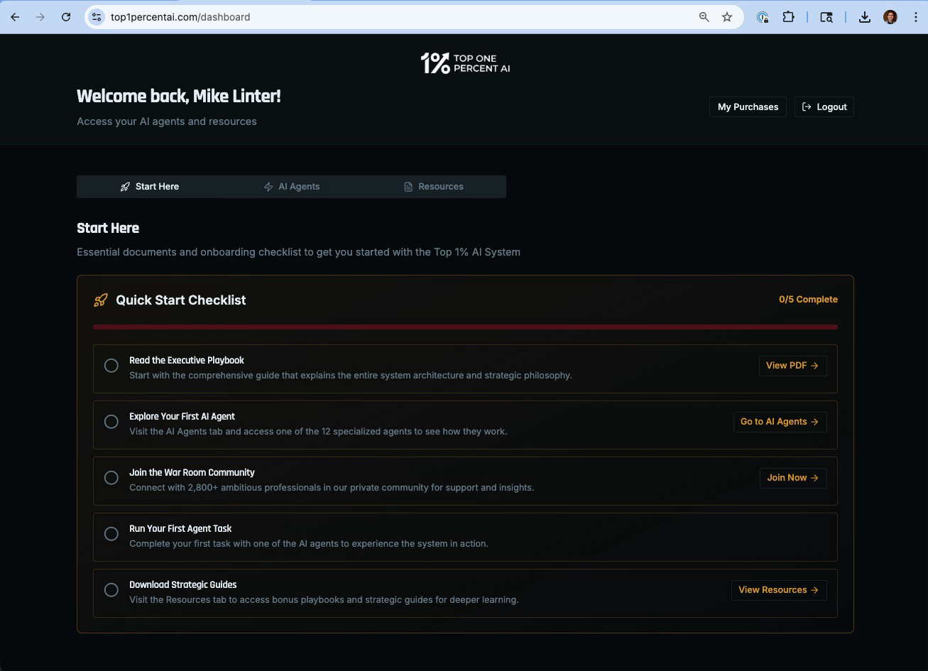Command Center Dashboard